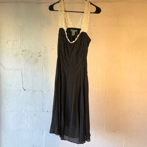 Anthropologie Polka Dot Dress